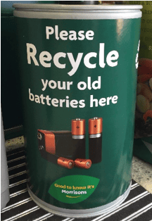 Morrisons portable battery containers revamped